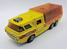 Vintage Matchbox 1972 Super Kings K-7 Racing Car Transporter w/Cover & Ramp VGC