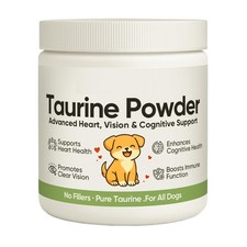 Augenergänzungsmittel für Hunde, 100 g, Herz-Booster, Pawvita, reines Taurin-P