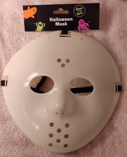 Halloween Glow In The Dark Mask - Hockey Mask - NEW