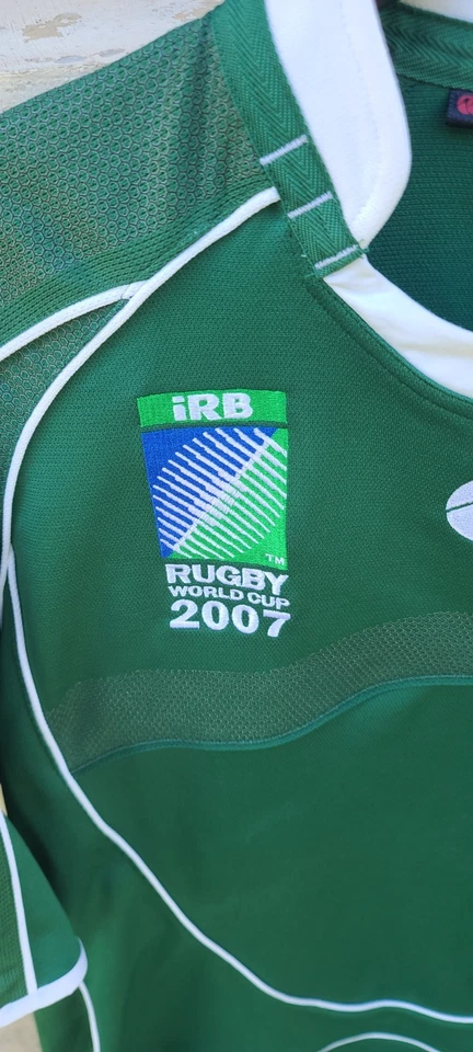 Maillot Rugby Equipe d'Irlande WCR 2007 Collector - Photo 2/4