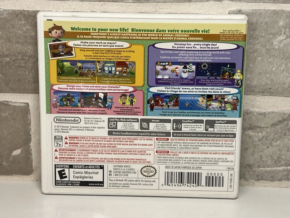 Animal Crossing Nintendo 3DS Authentic CIB Tested/Works Complete In Box - Image 3 of 4