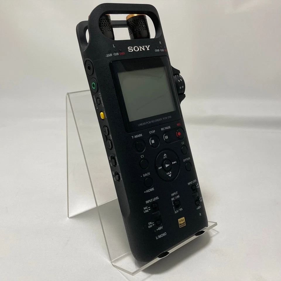 SONY PCM-D10 Linear PCM Recorder 16GB High-Res Rec 192KHz Japan Used In-Stock - Image 2 of 4