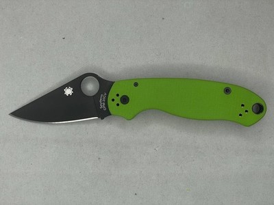 ペリカン M320 Verde EF Spyderco Para 3 Neon Green G10 CPM-20CV C223GPNGRBK Discontinued