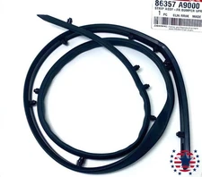 Front Bumper Hood Seal Strip Sight Shield Rubber Trim For 2015-2020 Sedona