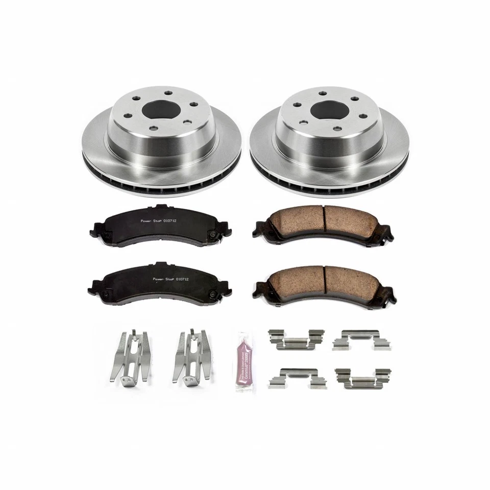 Power Stop Brake Kit For GMC Yukon/Yukon XL 1500 2000-2006 Rear - Autospecialty Foto 2 de 4