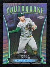 2024 Topps Chrome Update Youthquake Brett Harris #YQ-77 9su