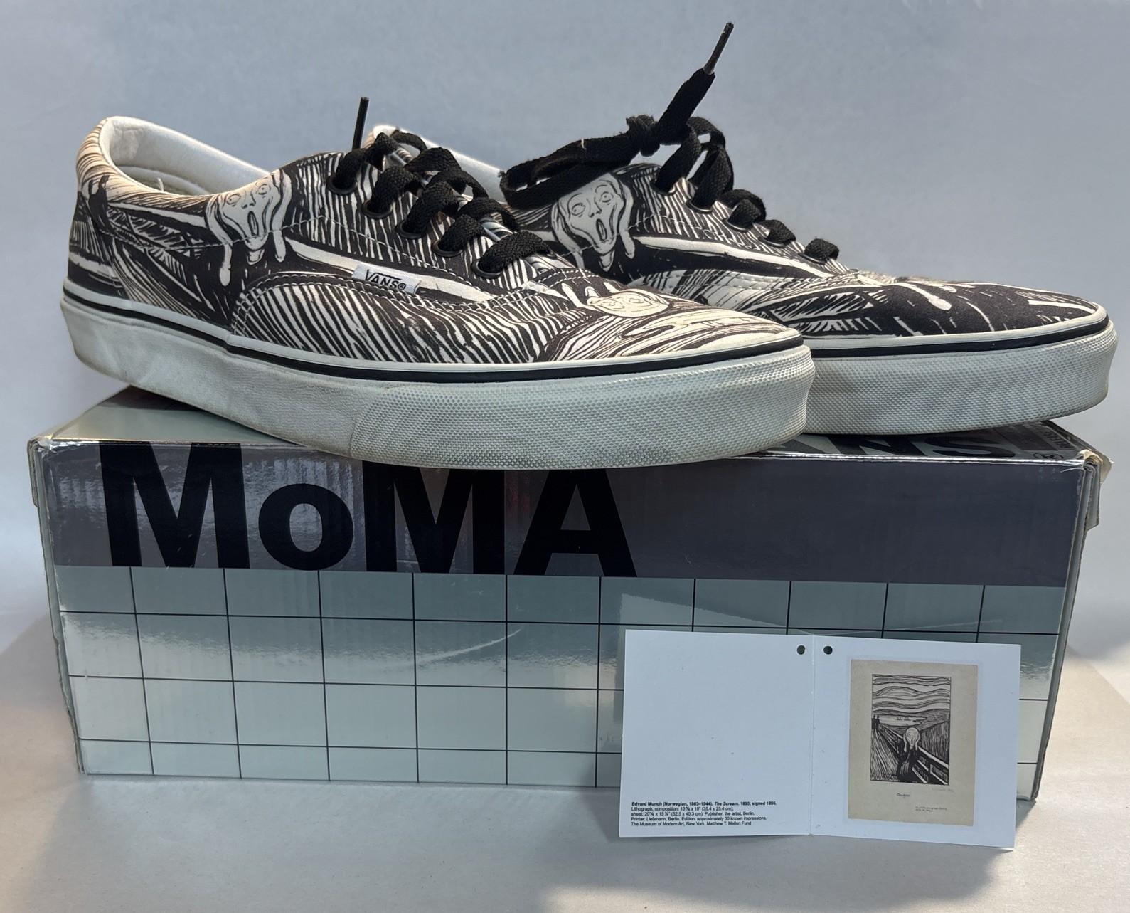 Size 10.5 - MoMA x Vans Era Edvard Munch's The Scream