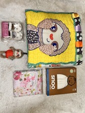 Baby Essentials Bundle  Snoo Sack Crib Couture Shoes Sensory Mat Blanket
