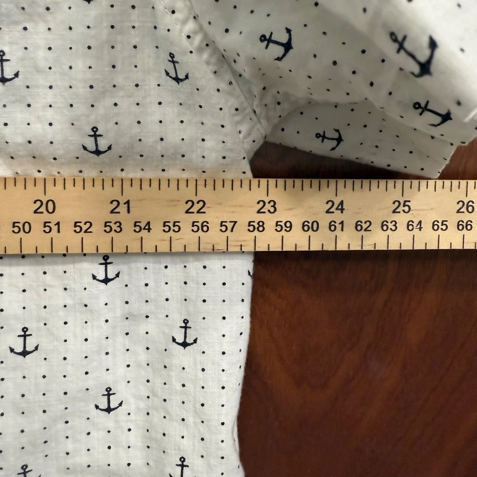 Camisa Cactus Man Ricky Singh Estampado Ancla XL Calce Ajustado Manga Corta Foto 4 de 4