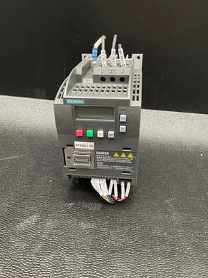 SIEMENS 6SL3210-5BE13-7CV0 SINAMICS V20 Variable Frequency Drive USED