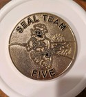 US Navy SEAL Team Five / Delta Platoon / Two Troop Challenge Token Coin Team 5 — photo 3