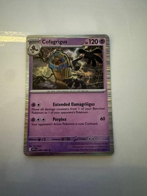Cofagrigus 040/086 Holo Rare White Flare Pokemon Near Mint