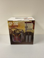 Karaoke Machine for Adults with Two Wireless Karaoke Microphones Box Damage G88