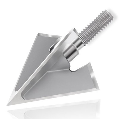 DEEPOWER 4-Pack Archery Broadhead 3 Blade 125/100 Grain Broadhead Solid Hunti...