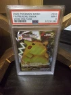 2020 Pokemon SWSH Vivid Voltage #044 Pikachu VMAX PSA 9 Mint Rare Holo FA
