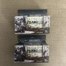 (Lot of 2) MEGA CONSTRUX CallofDuty Arctic Armory BuildingSet58 Pieces Brand New