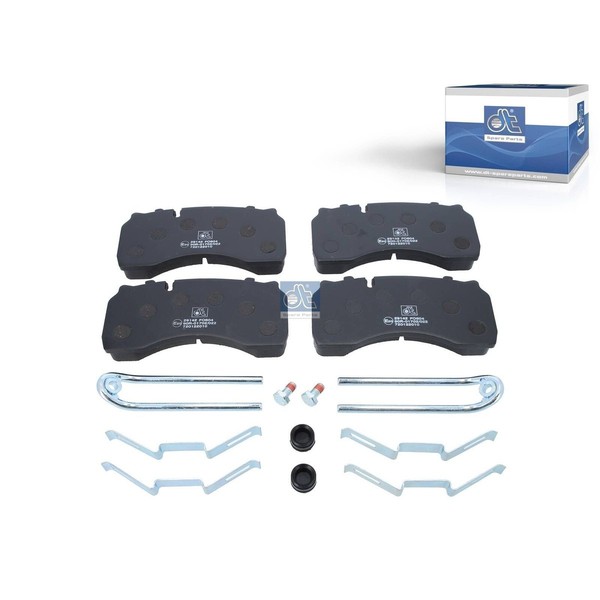 Bremsbelagsatz Scheibenbremse Vorderachse DT Spare Parts FüR U.A. DAF LF-image