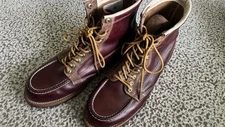 Woolrich Woodsman 6” Horween Cordovan Boots US Made Comp to Wolverine 1000 Mile