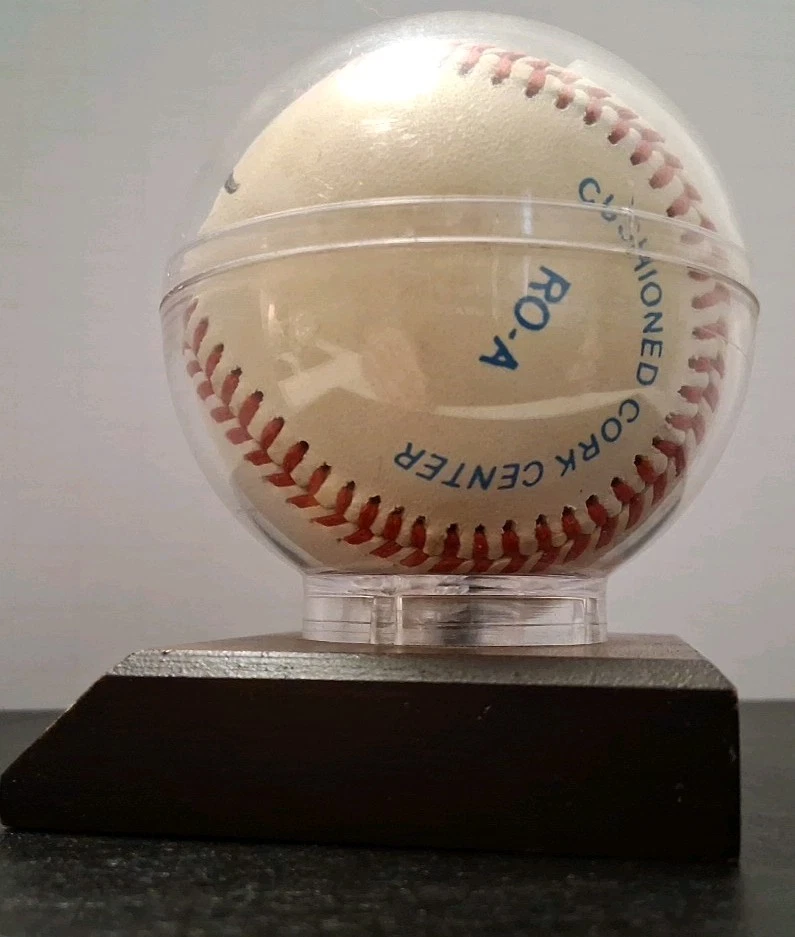 Béisbol autografiado por Gorman Thomas de los Cerveceros de Milwaukee Foto 4 de 4