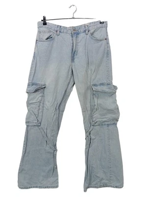 ZARA Jeans boyfriend Dames Jeans T EU 42 bleu style décontracté - Photo 1/4