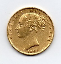 1860 Sovereign, Victoria