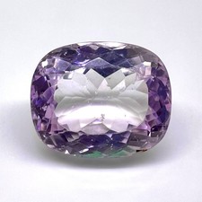 Certified 23.36 Cts Natural Kunzite Beautiful Pink Huge Cushion Cut Gemstone