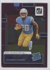 2022 Panini Donruss Rated Rookie Season Stat Line /500 Isaiah Spiller #316 00ma