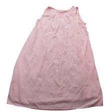 Gossard Artemis Vintage Pink Embroidered Nightgown Sleeveless Large