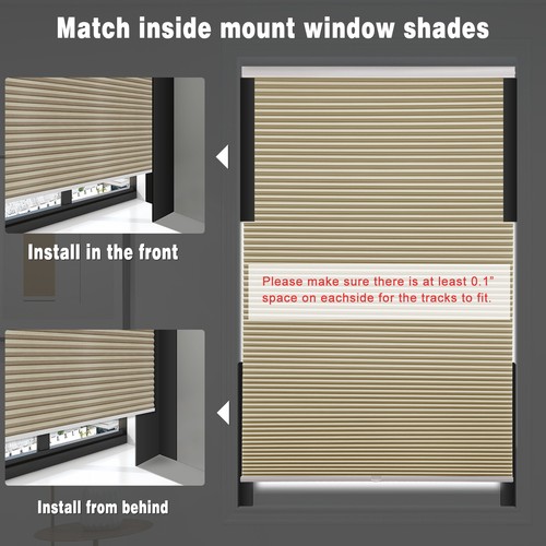 Changshade Cordless Blind Waterproof Window Blinds 100% Blackout Roller Shades - Picture 25 of 33