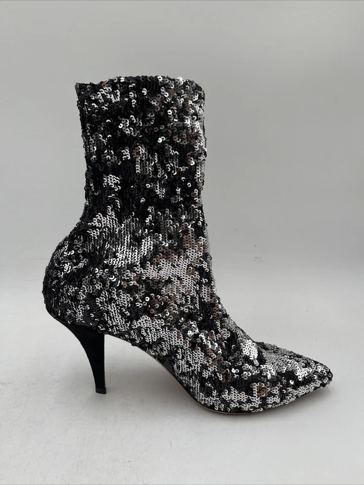 Botas calcetín mujer Valentino Garavani lentejuelas talla 39 Foto 2 de 4