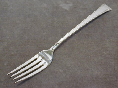 International Serenity Sterling 7 1/4" Gabel 1940 KEIN Mono IS 925 Silber Dinner