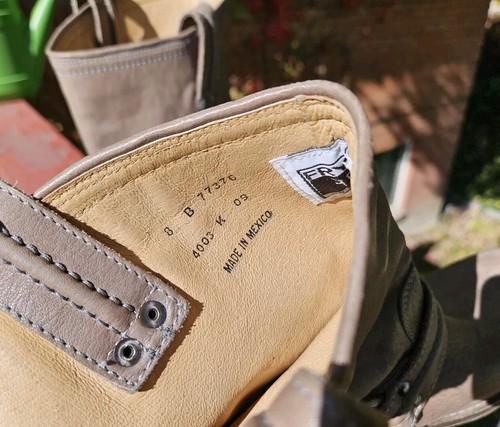 Schöne braune Damen-Lederstiefel von Frye 77374 Carmen Harness Größe 8 B - Bild 8 von 16