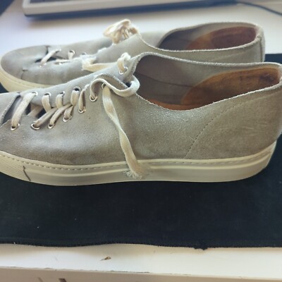 BUTTERO. Made in Italy Gray Suede Sneakers Mens sz 43 | eBay display picture 1