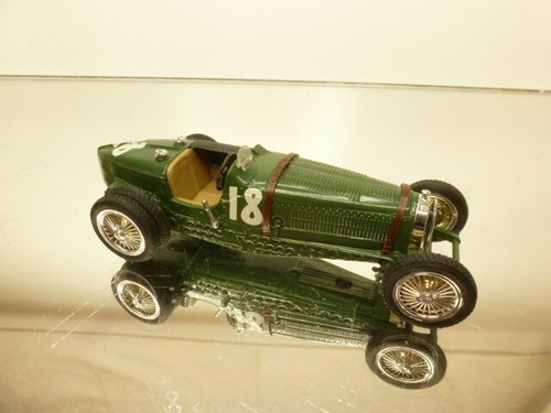 BRUMM BUGATTI TIPO 59 - 1933 - #18 - GREEN 1:43 - GOOD CONDITION - 80 - Picture 6 of 6