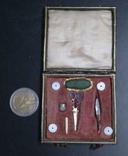 Antique 19th century Miniature Sewing Kit, Master's Piece