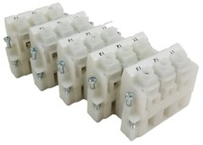 5 Allen-Bradley 1492-ED103 Terminal Block NEMA 3 Pole Pull-Apart White 14AWG NEW