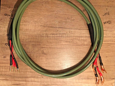 Acrotec (Acrolink) Japanese Speaker Cable 2.6m Banana/Spade Hi-End