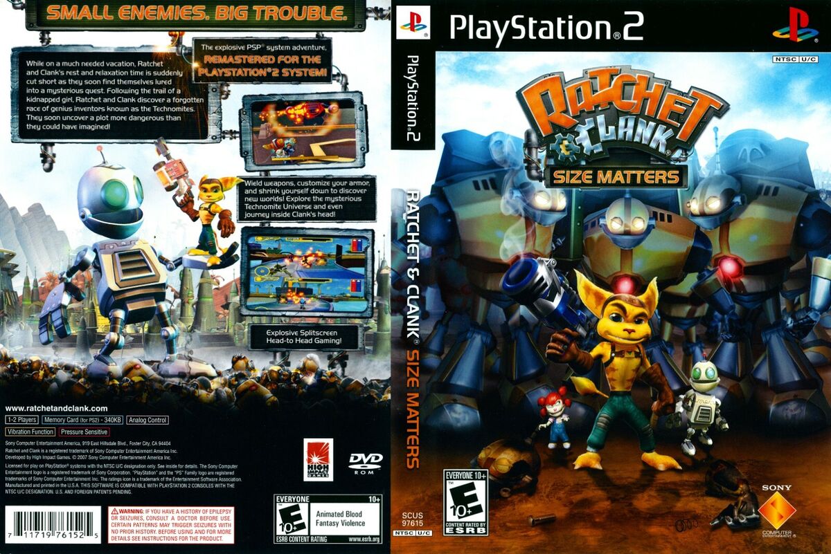 Ratchet & Clank: Size Matters (PSP) - The Cover Project