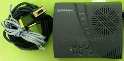 Externes 3Com US Robotics 56K V.90 Voice Fax Modem Pro 71-245625-01