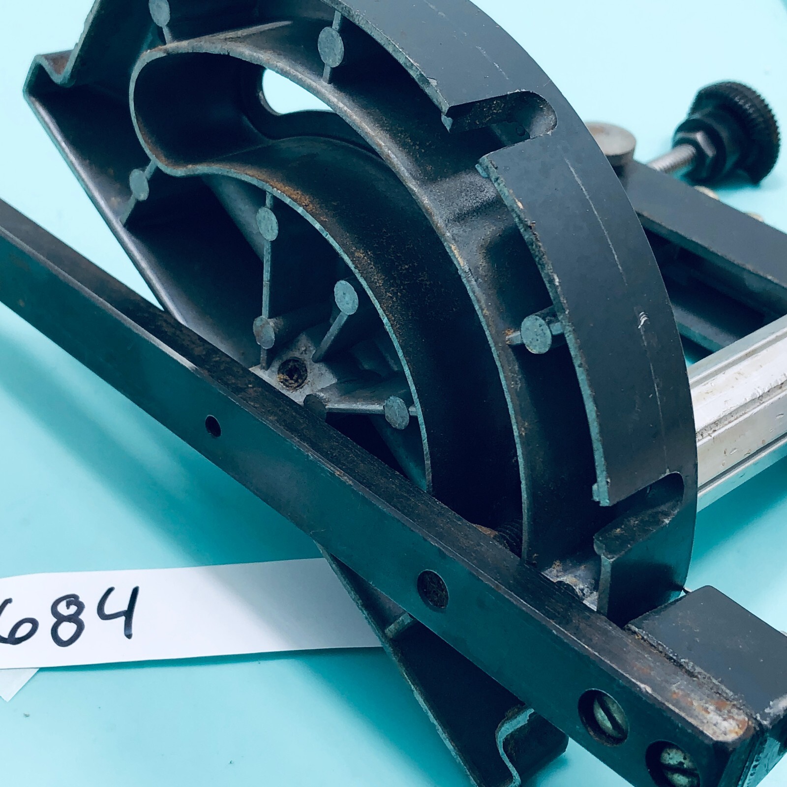 Craftsman 113 315 Table Saw Miter Gauge Hold Down Clamp 3/4”w 3/8” eBay