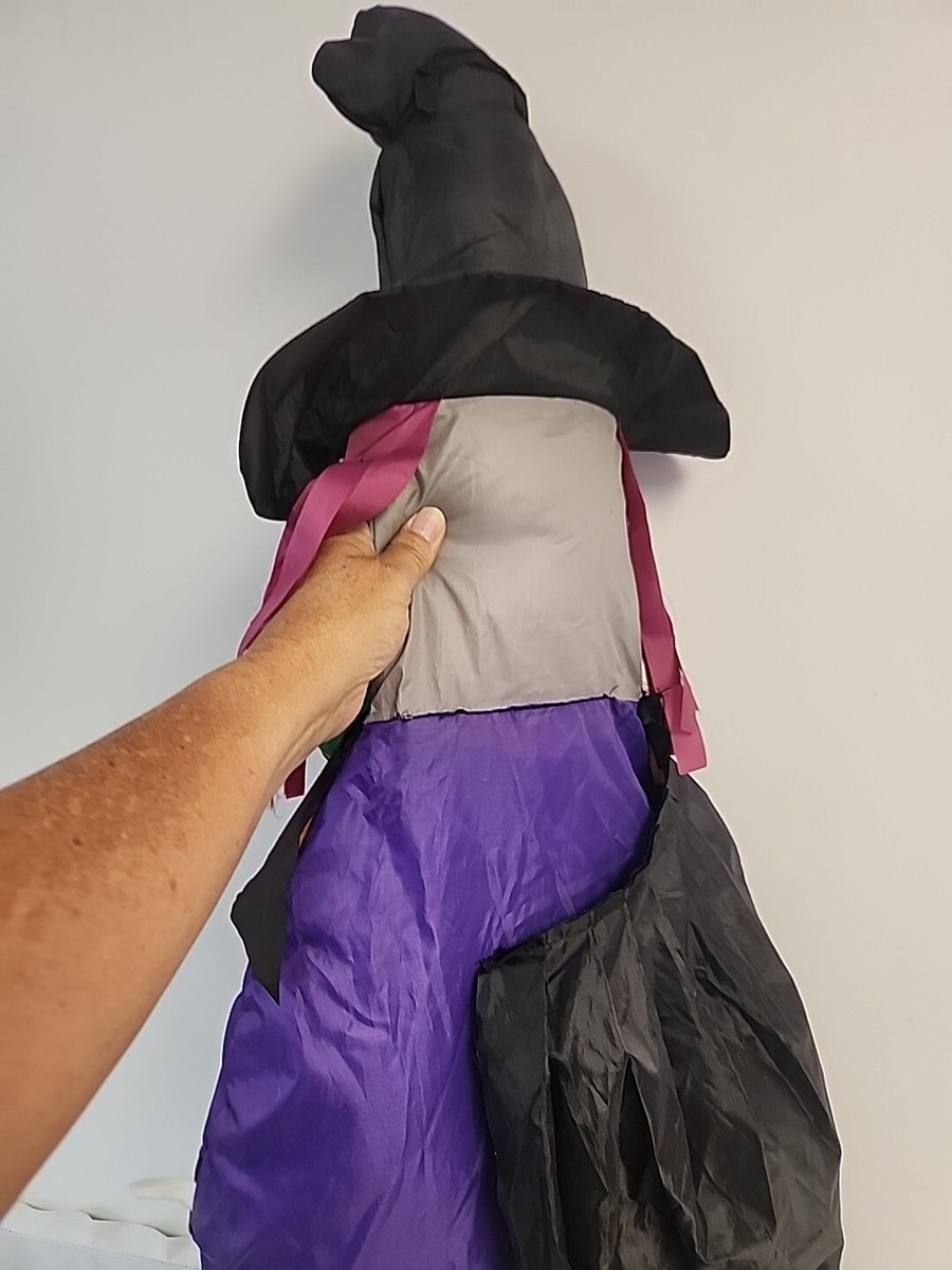 VTG Halloween 3D Windsock Witch 47