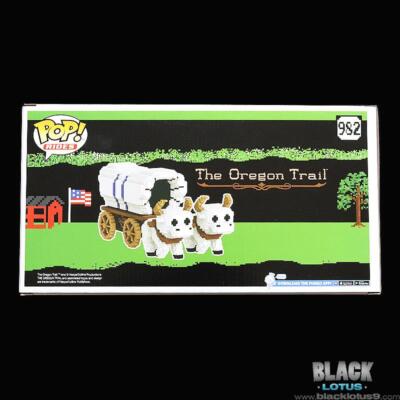 Funko Pop! The Oregon Trail Oxen and Wagon Video Game