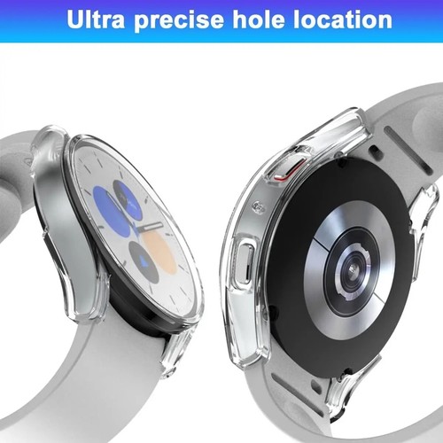 Miękkie etui TPU do Samsung Galaxy Watch 7 44mm 40mm Ochrona ekranu Bumper Cover - Zdjęcie 9 z 20