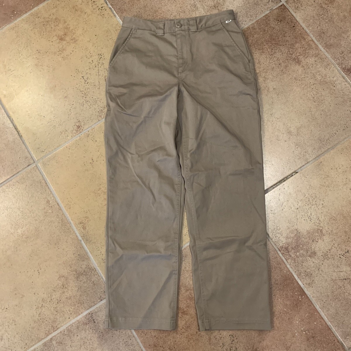 Vans Of The Wall Men Chino Pants Straight Fit Size 26x26 | eBay