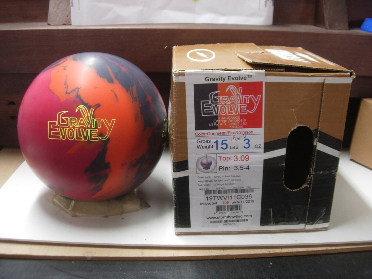 Storm Gravity Evolve ボウリングボール15P Storm Gravity Evolve ボウリングボール15P 15 Lb. Storm