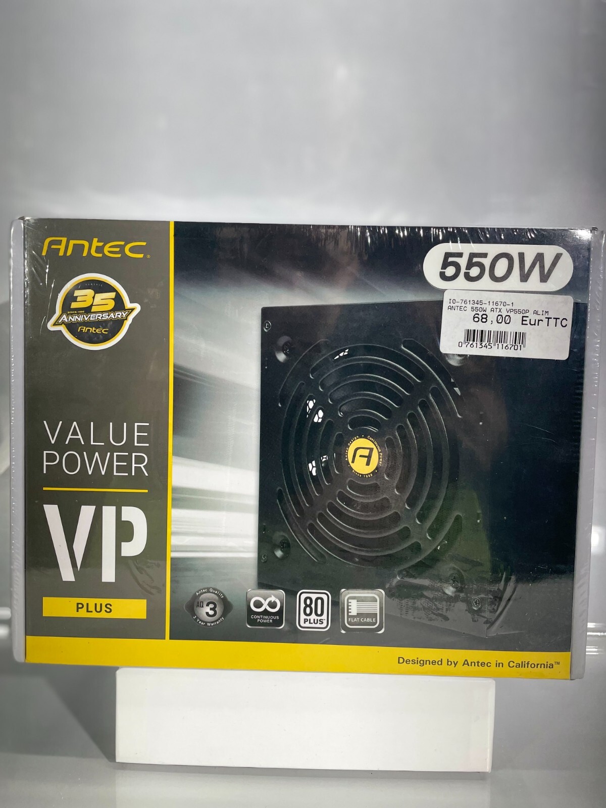 Alimentation PC Antec VP550P Plus 550W ATX Noir