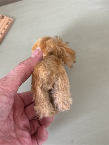 Vintage Stuffed Animal Steiff Germany Toy Mohair Cockie Cocker Spaniel Dog NoTag - Picture 11 of 24