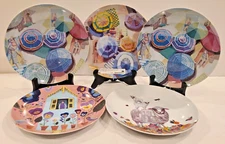 GreenBox Art+Culture  Porcelain Serveware 8.25 Inch Plate NEW