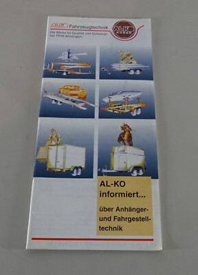 1998 AL-KO Vehicle Technology/Trailer Brochure