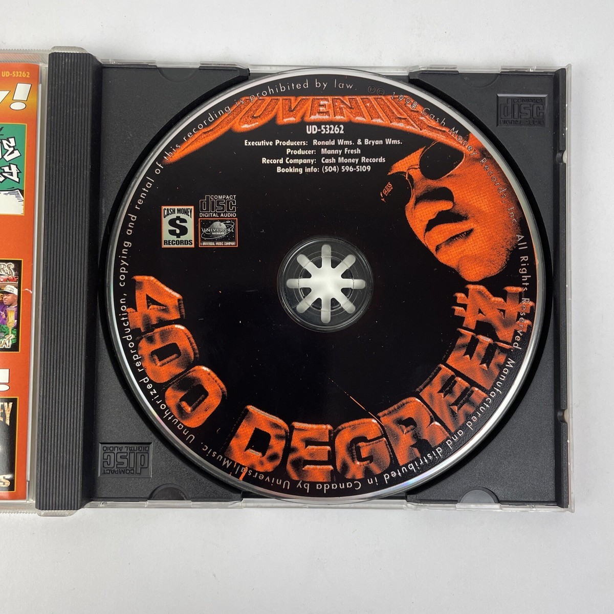 Juvenile - 400 Degrees - Juvenile CD Cash Money Records - Parental